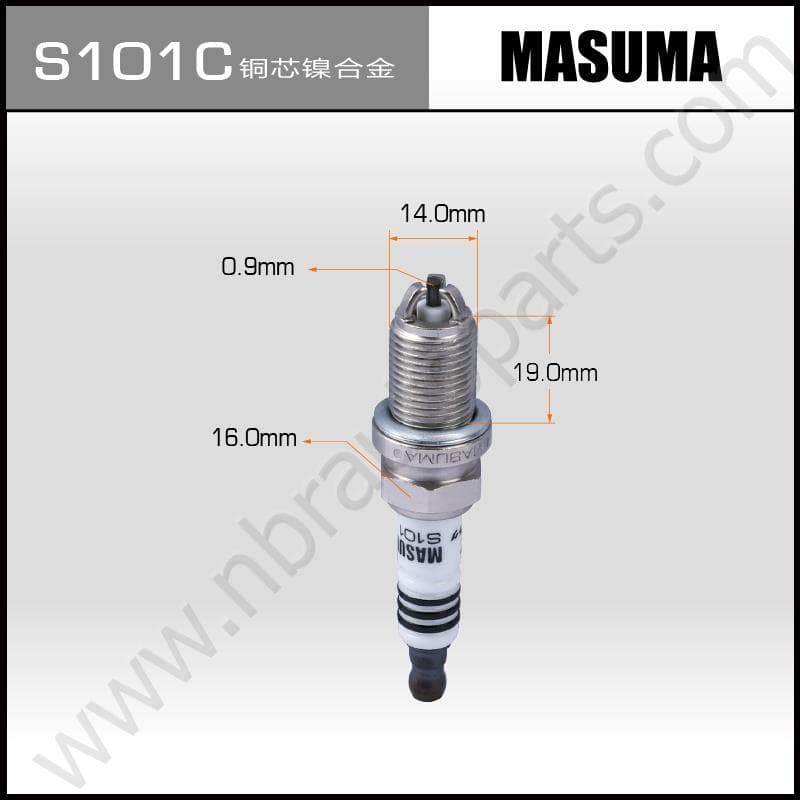 Свеча зажигания MASUMA TOYOTA  3-конт K20TR11